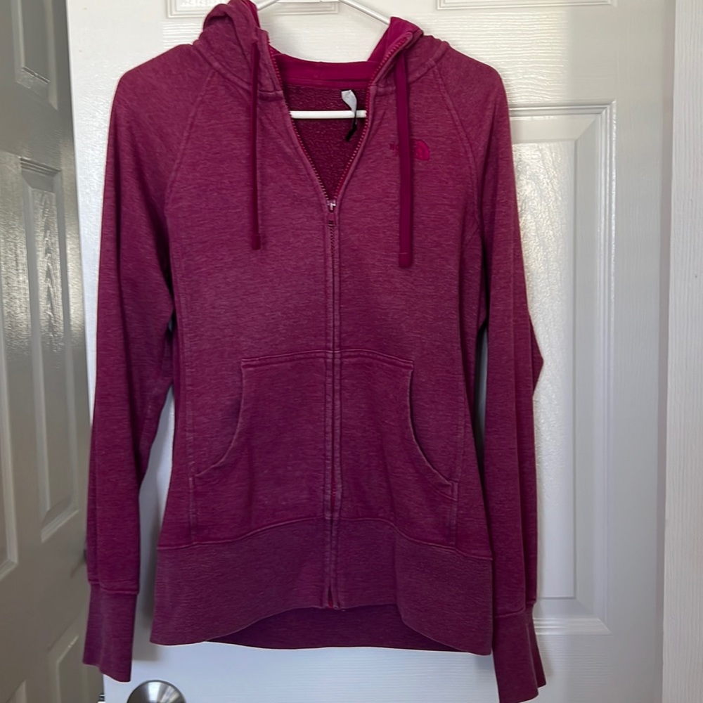 The North Face full zip sweatshirt